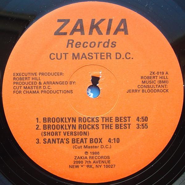 Cut Master D.C. - Brooklyn Rocks The Best / Santa's Beat Box