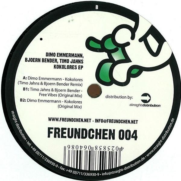 Dimo Emmermann, Bjoern Bender, Timo Jahns - Kokolores EP