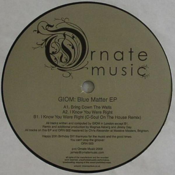 Giom - Blue Matter EP