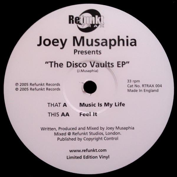 Joey Musaphia - The Disco Vaults EP