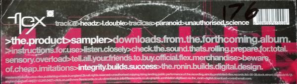 L Double, Unauthorized Science - Headz / Paranoid
