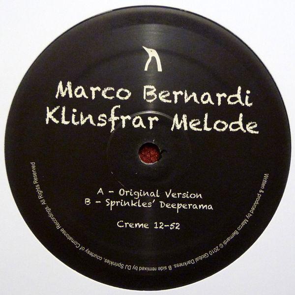Marco Bernardi - Klinsfrar Melode