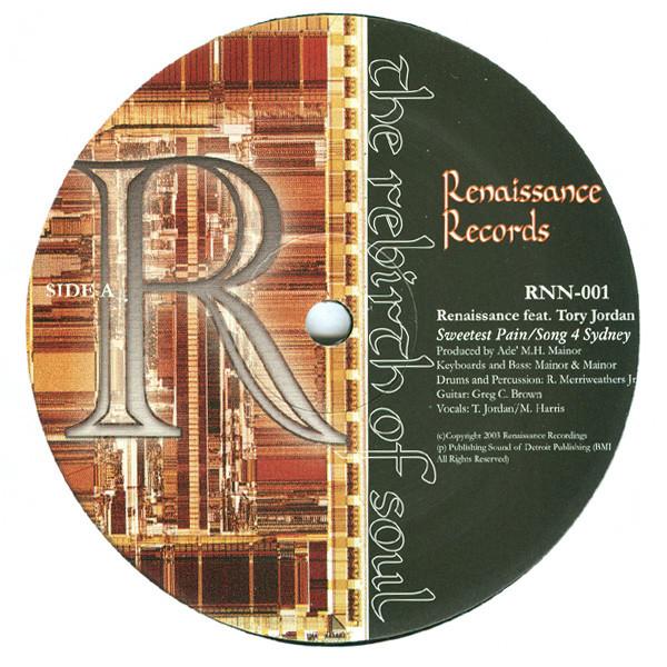 Renaissance (2), Tory Jordan - Sweetest Pain / Song 4 Sydney