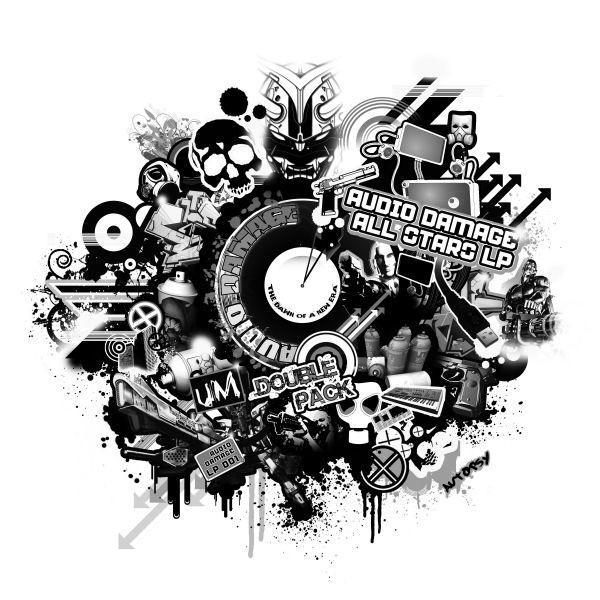 Various - The Audio Damage All Stars LP